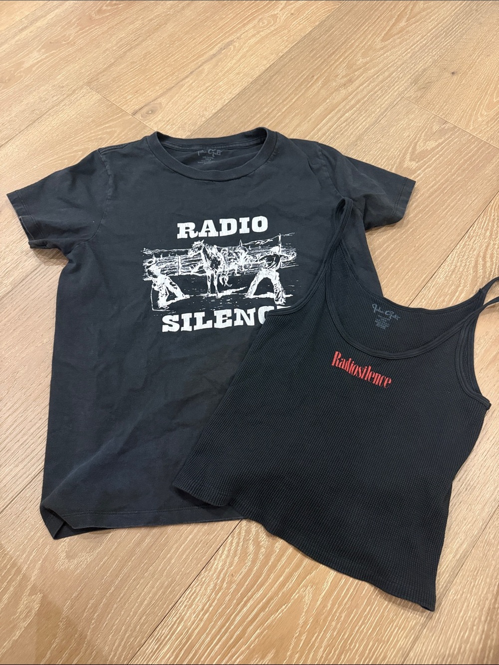 Brandy Melville Radio Silence Shirt & Tank